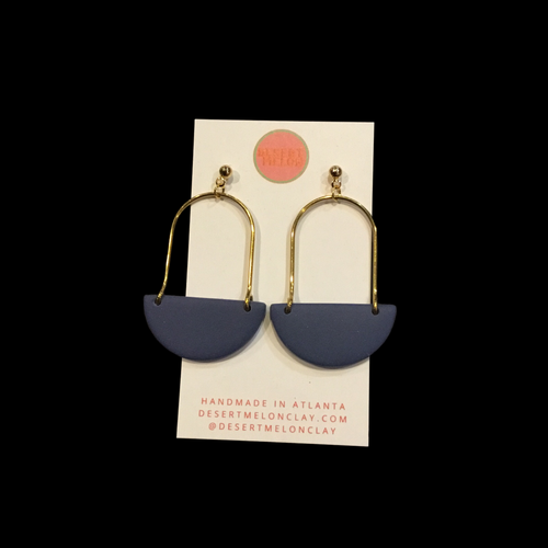 Arch Dangles-solid Gold Wire