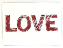 LOVE Collage Card