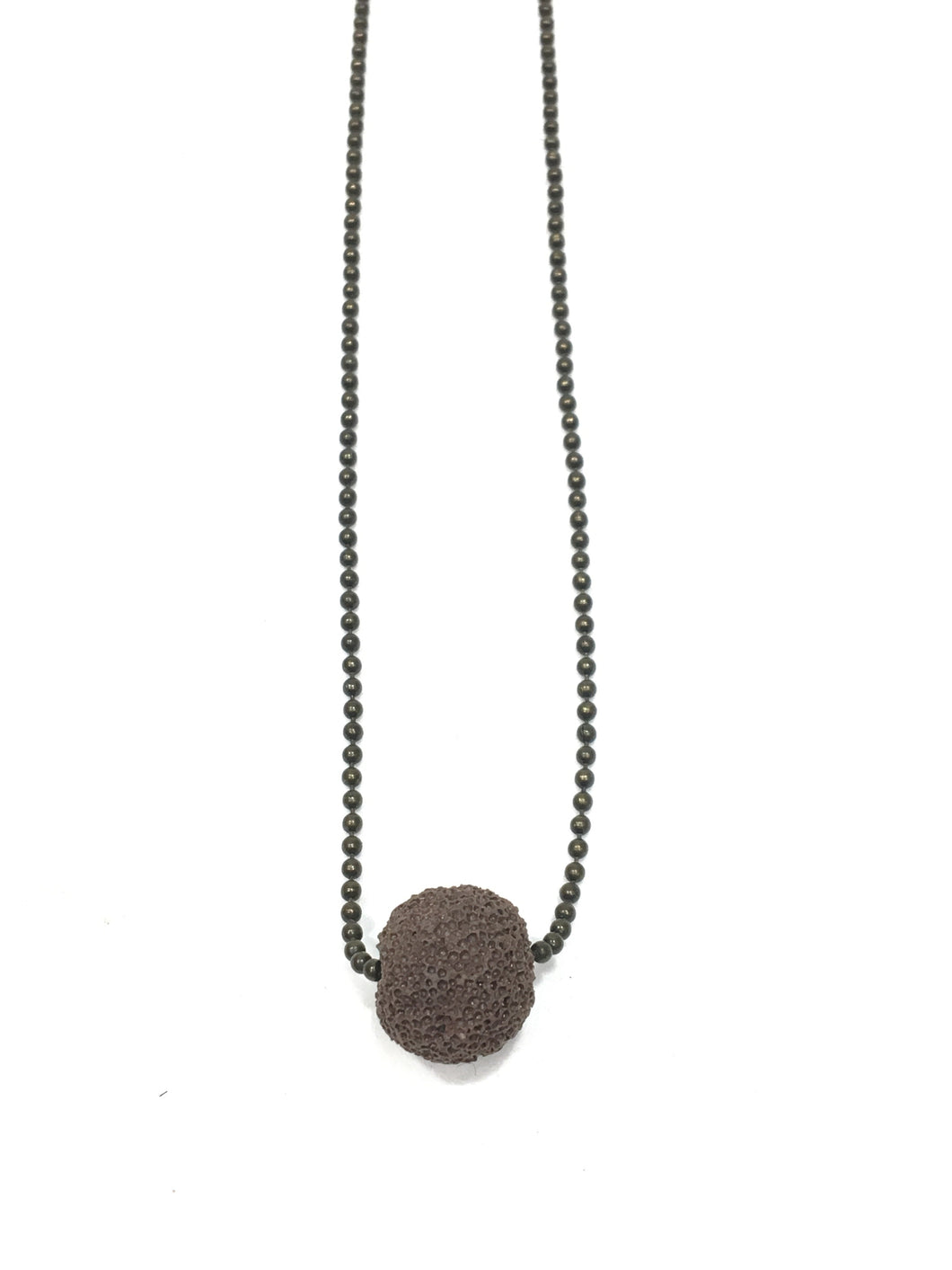 Lava Diffuser Necklace - 1 Bead