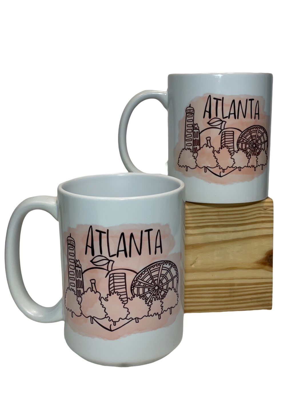 ATL Peach Skyline Mug