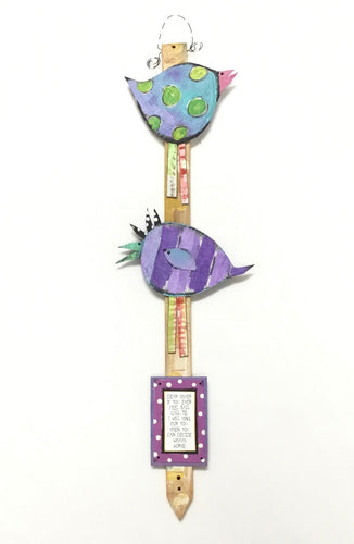 Bird Stake - Dear Sister...(Two Bird)