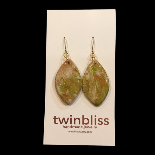 Earth & Sky - Gold/Green Petal