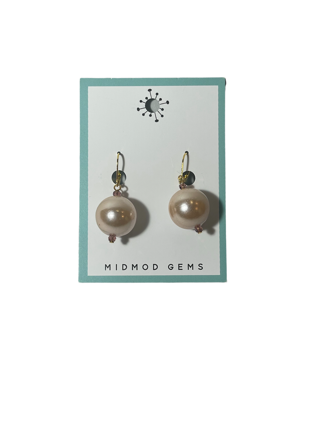 Large Ball Beaded Earrings