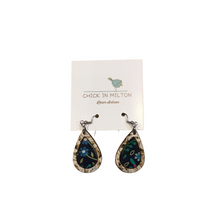 Teardrop Multi Lace Border Earrings