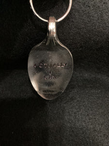 Spoon Bowl Stamped Keychains