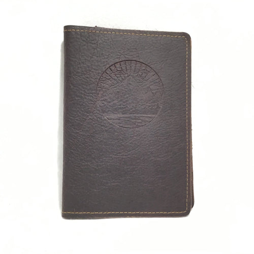 Mountains and Trees Leather Journal (Standard)