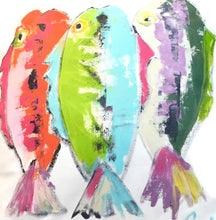 Fish Painted Pillows