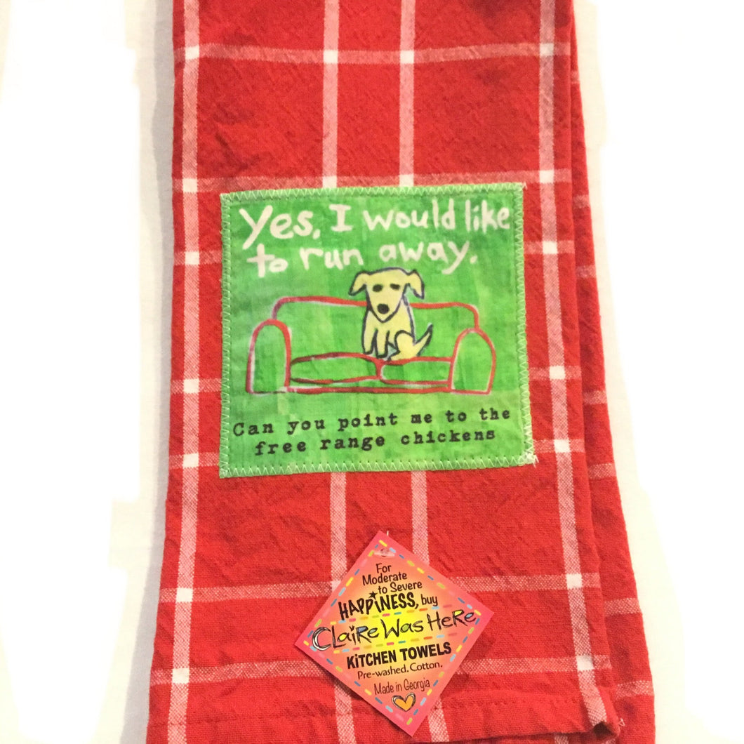 Claire Tea Towel #164