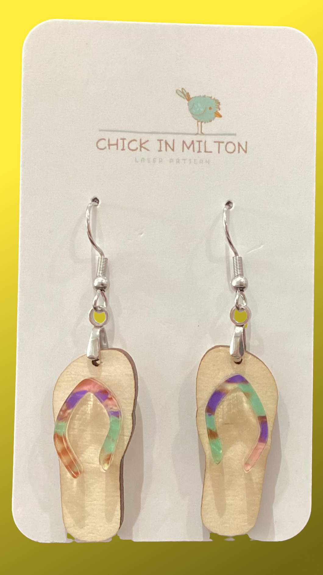 Mini Flip Flop Earrings