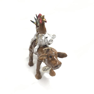 Pig and Chicken Uber Stack
