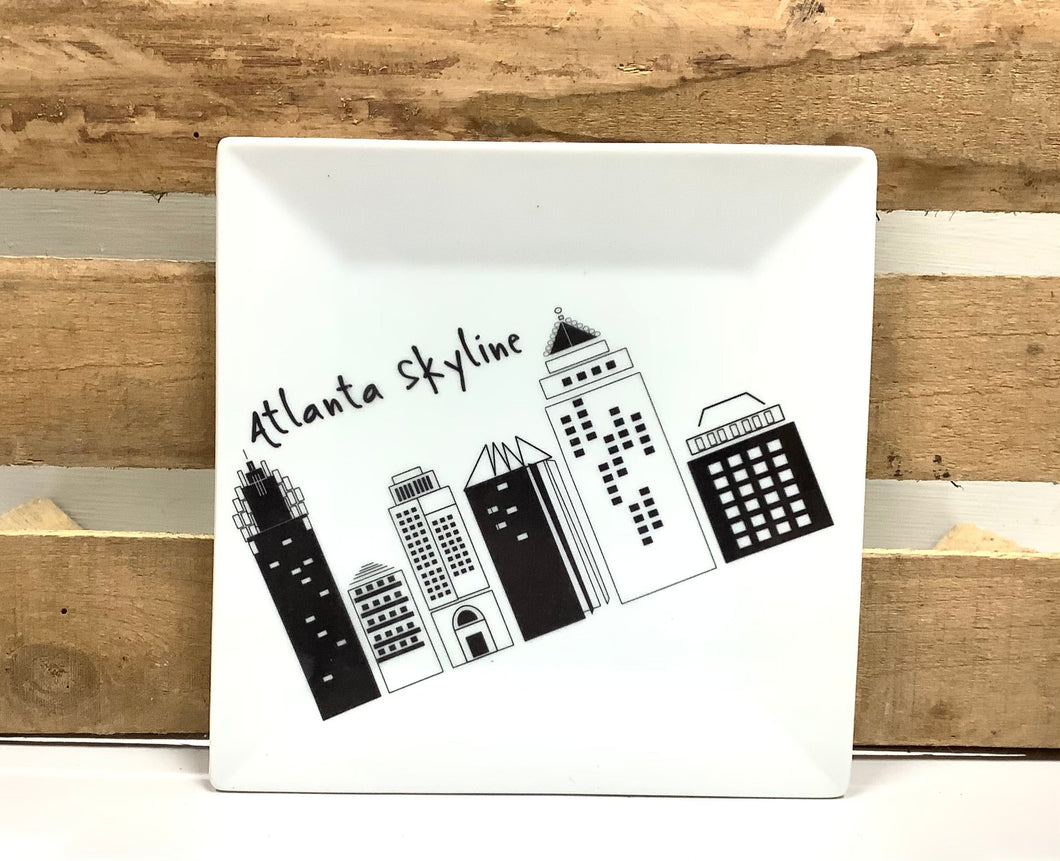 Atlanta Skyline Small Plate
