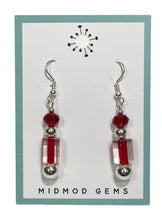 Bright Beaded Drop Earrings