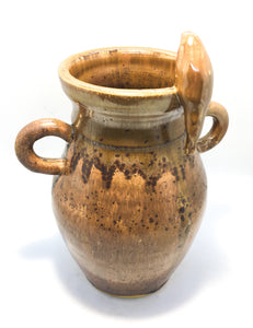 Bird Jug - medium brown