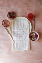 Flower Bud Print Tea Towel