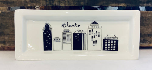 Atlanta Skyline Rectangle Tray