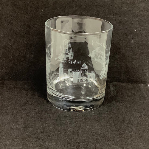 Georgia Landmark Highball Glasses