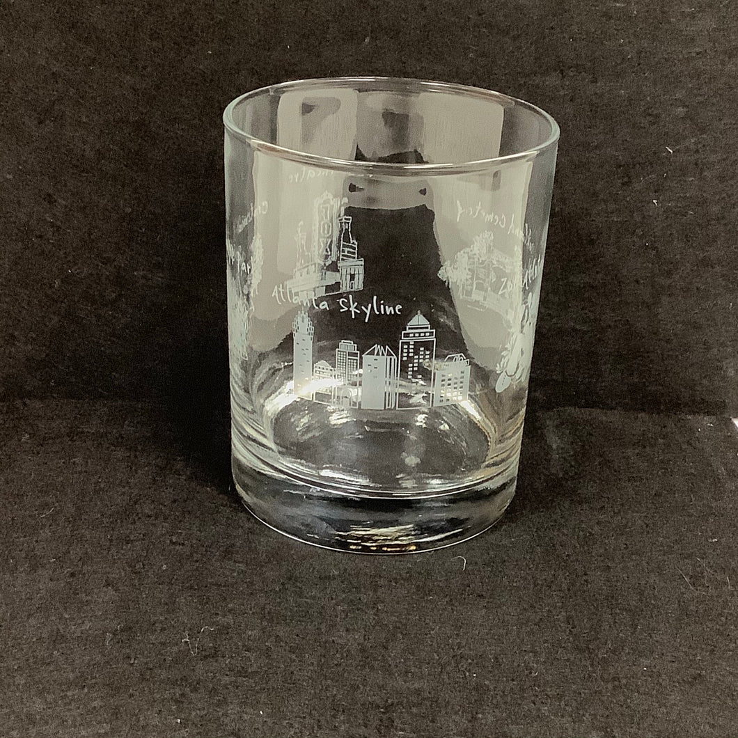 Georgia Landmark Highball Glasses
