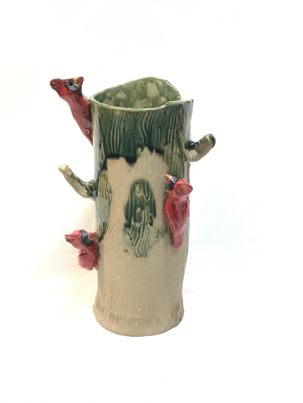 Cardinal Tree Vase