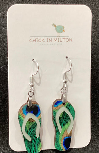 Mini Flip Flop Earrings