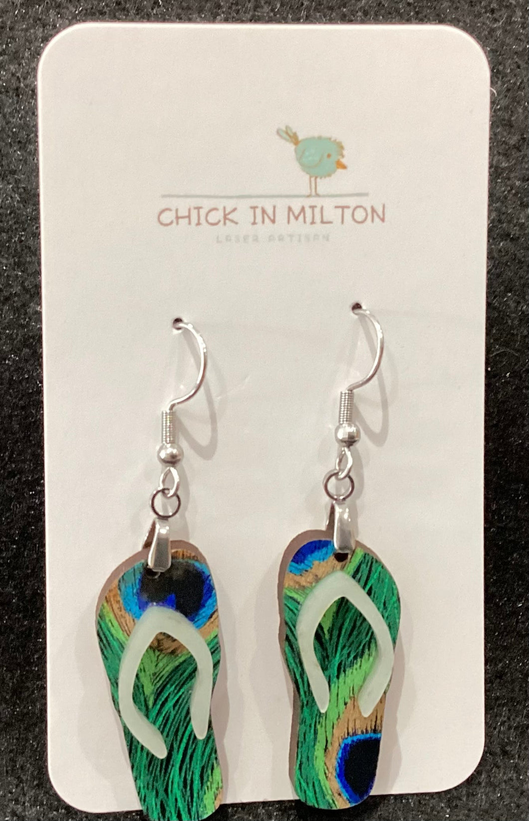 Mini Flip Flop Earrings