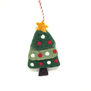 Christmas Felt Animal Ornaments