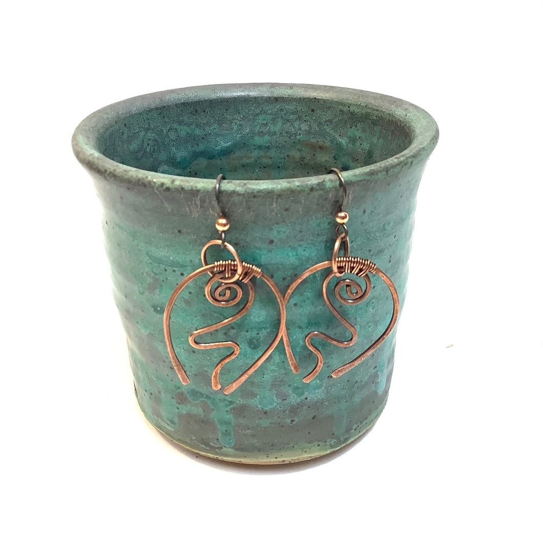 Copper Earrings