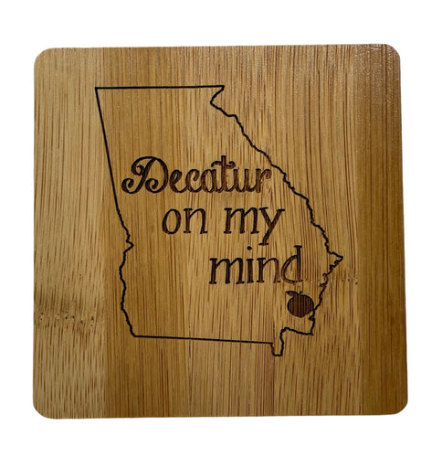 Decatur On My Mind Coaster