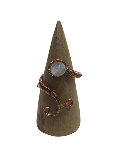 Light Blue Stone Ring