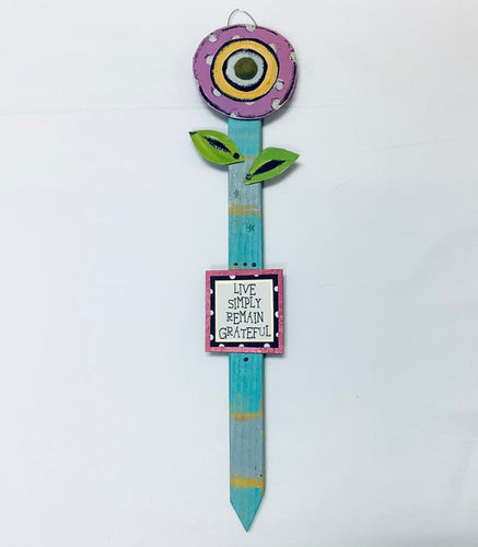 Flower Stake - Live Simply...