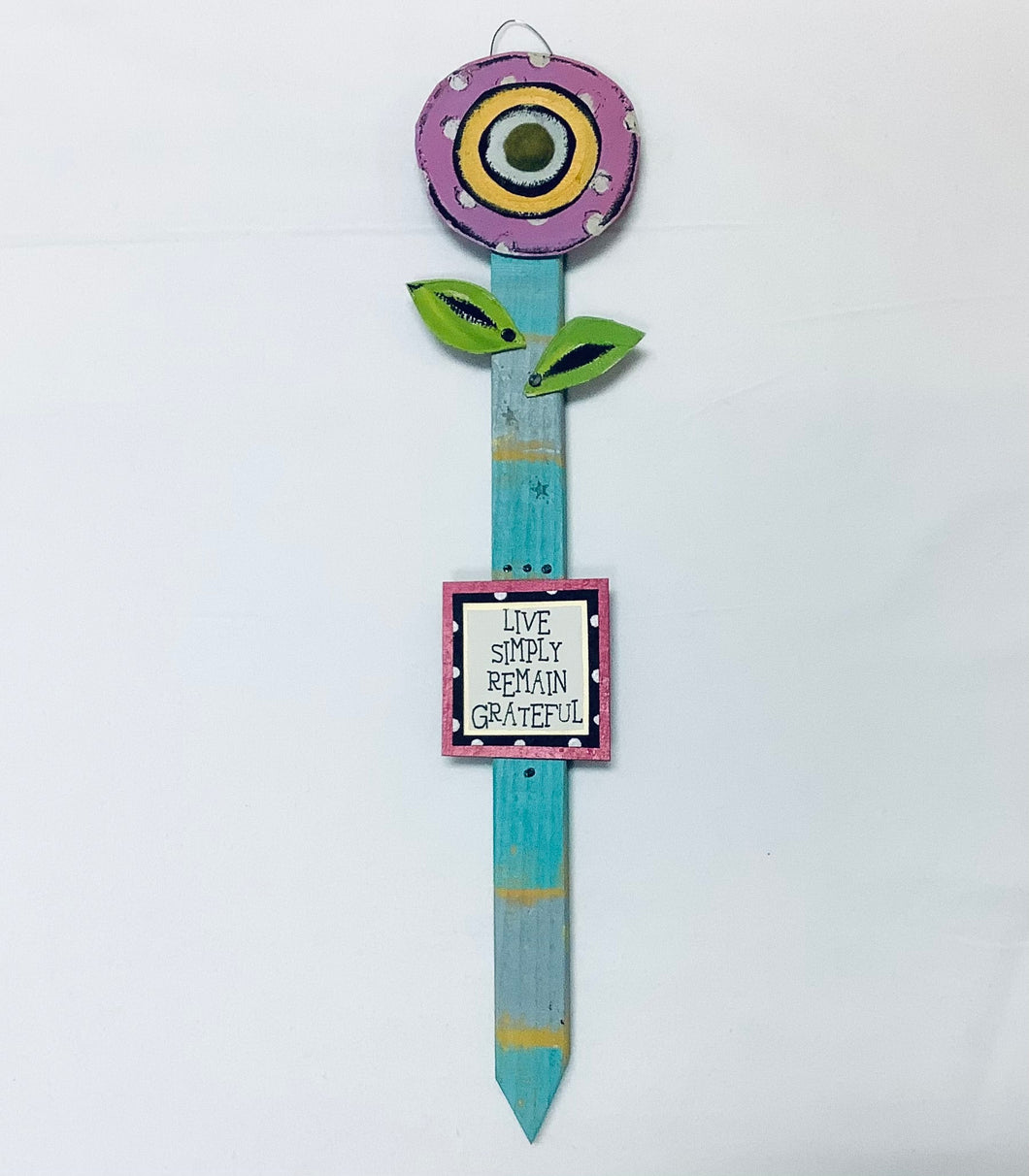 Flower Stake - Live Simply...