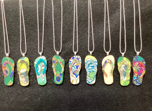 Flip Flop Charm Necklaces