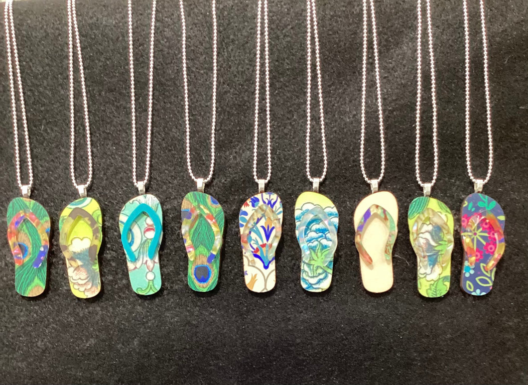 Flip Flop Charm Necklaces