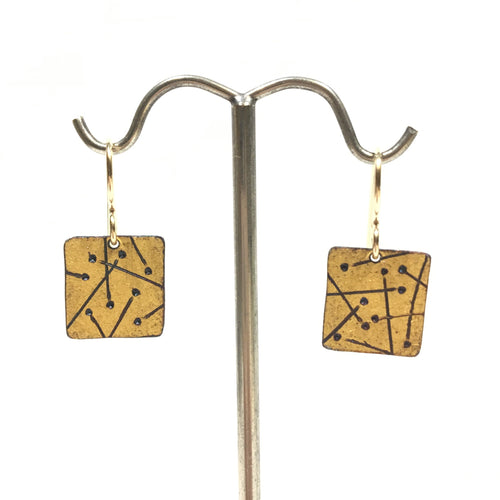 Kumboo Earrings - Dots and Lines