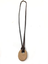Clay Diffuser Necklace - Leather