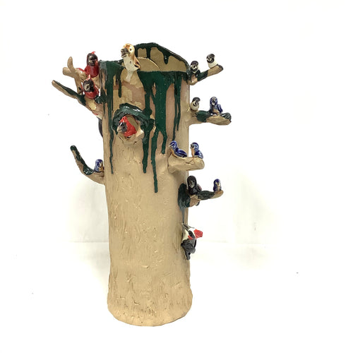 Bird Tree Vase