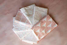 Flower Bud Print Tea Towel