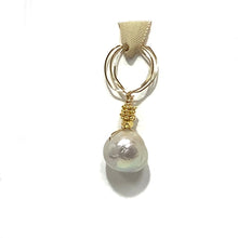 Charm Baroque Pearl with Gold Vermeil