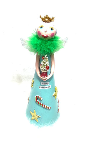 Julia Blue Tree Topper