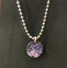 Enamel Ink Spot Pendant