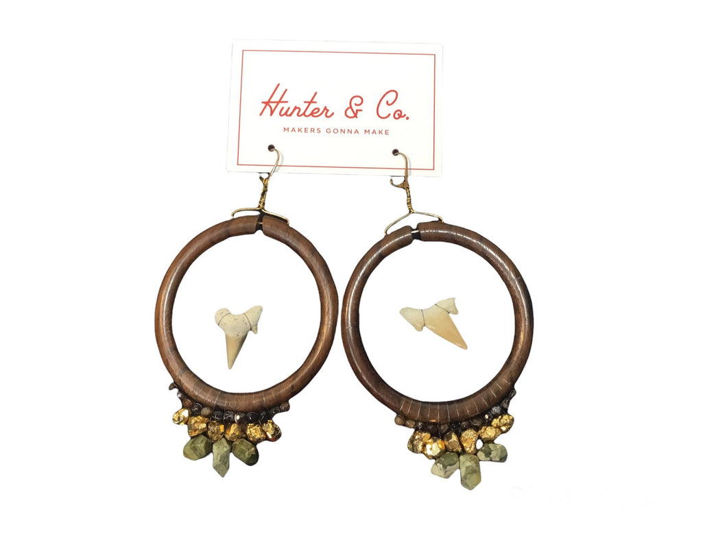 Jaws marks the spot Earrings