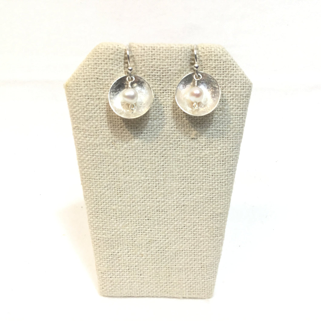 Dome Disc with Pearl White