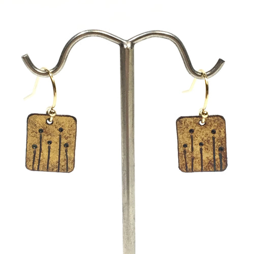 Kumboo Earrings - Oats