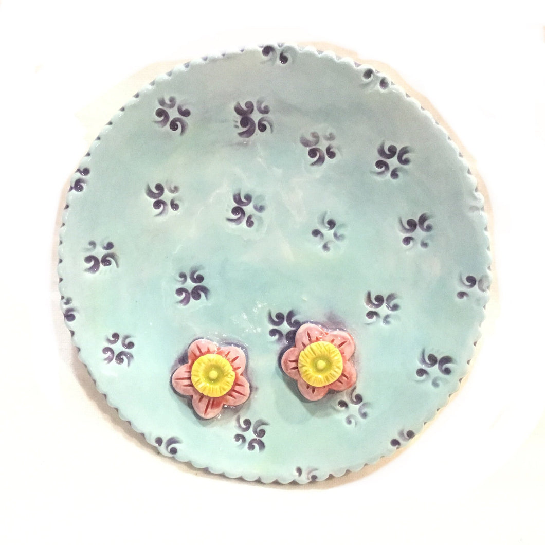 Blue Trinket Dish