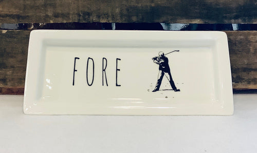 Fore Rectangle Tray
