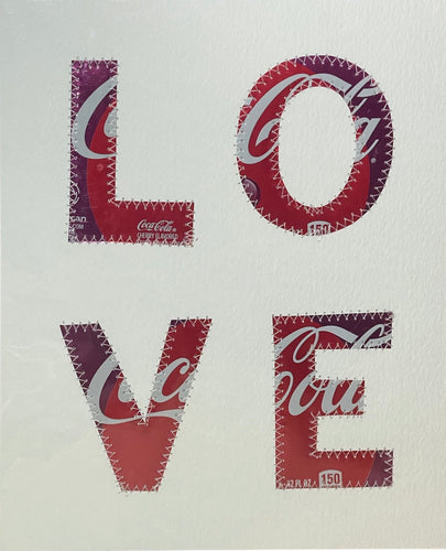 LOVE - Coke Collage