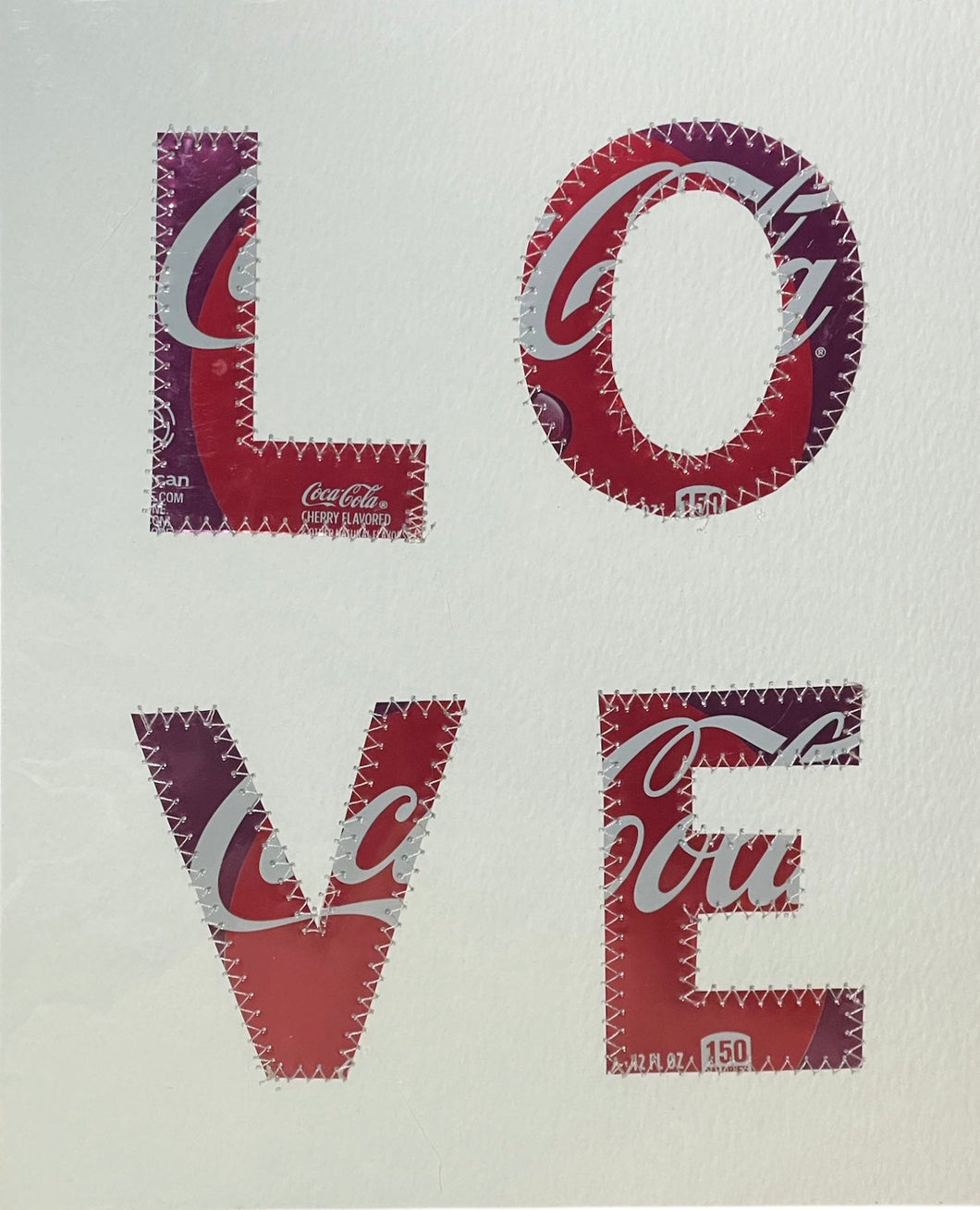 LOVE - Coke Collage