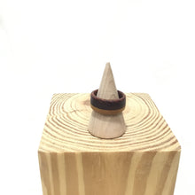 Leopardwood, Walnut, and Maple Ring