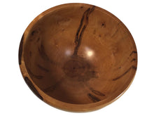 #224 Maple bowl on pedestal