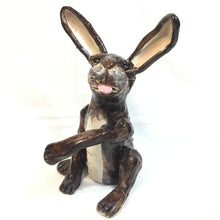 Large Brown Sitting Hare