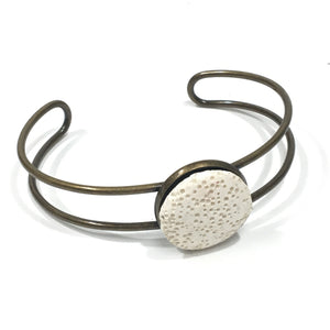 Lava Diffuser Bracelet - Double Wire (Bronze)